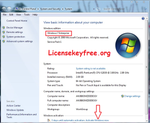 Windows 7 Enterprise Crack + License Key Full Download 2022